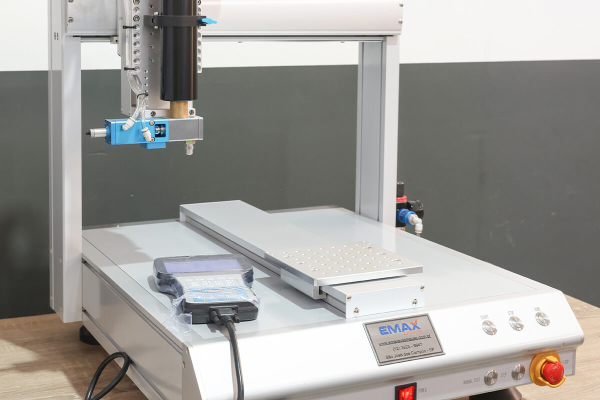 robo de dosador de cola emax automacao