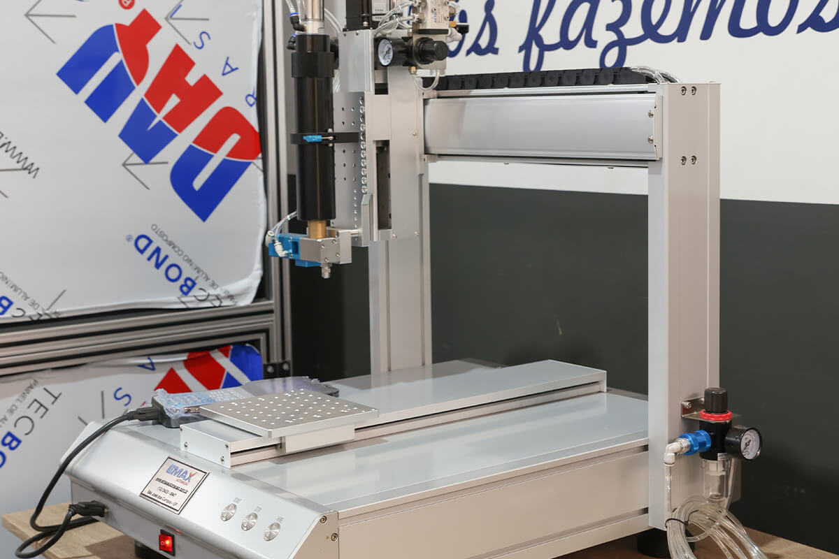 robo de dosador de cola emax automacao