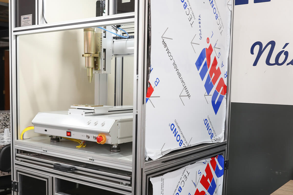 robo de dosador de cola emax automacao