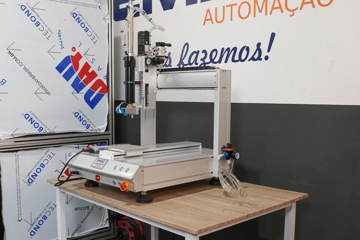 robo de dosador de cola emax automacao