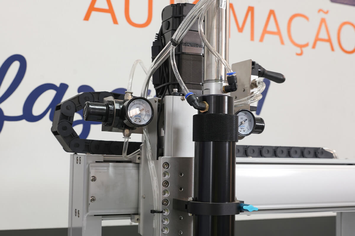 robo de dosador de cola emax automacao