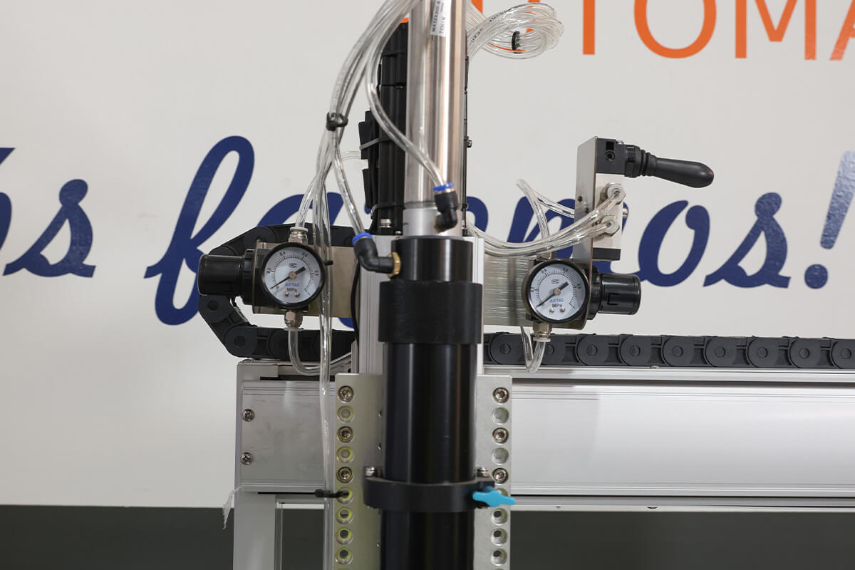 robo de dosador de cola emax automacao