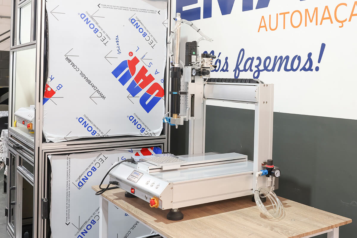 robo de dosador de cola emax automacao
