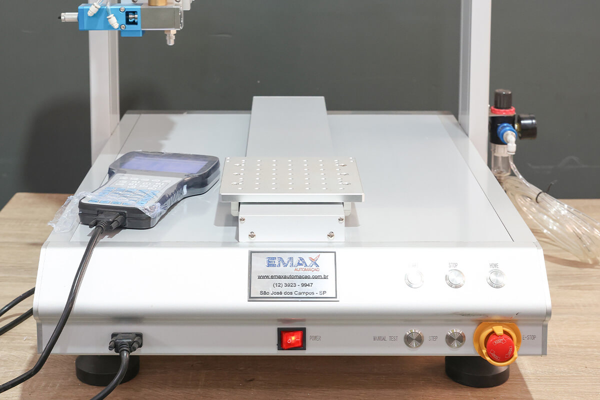 robo de dosador de cola emax automacao
