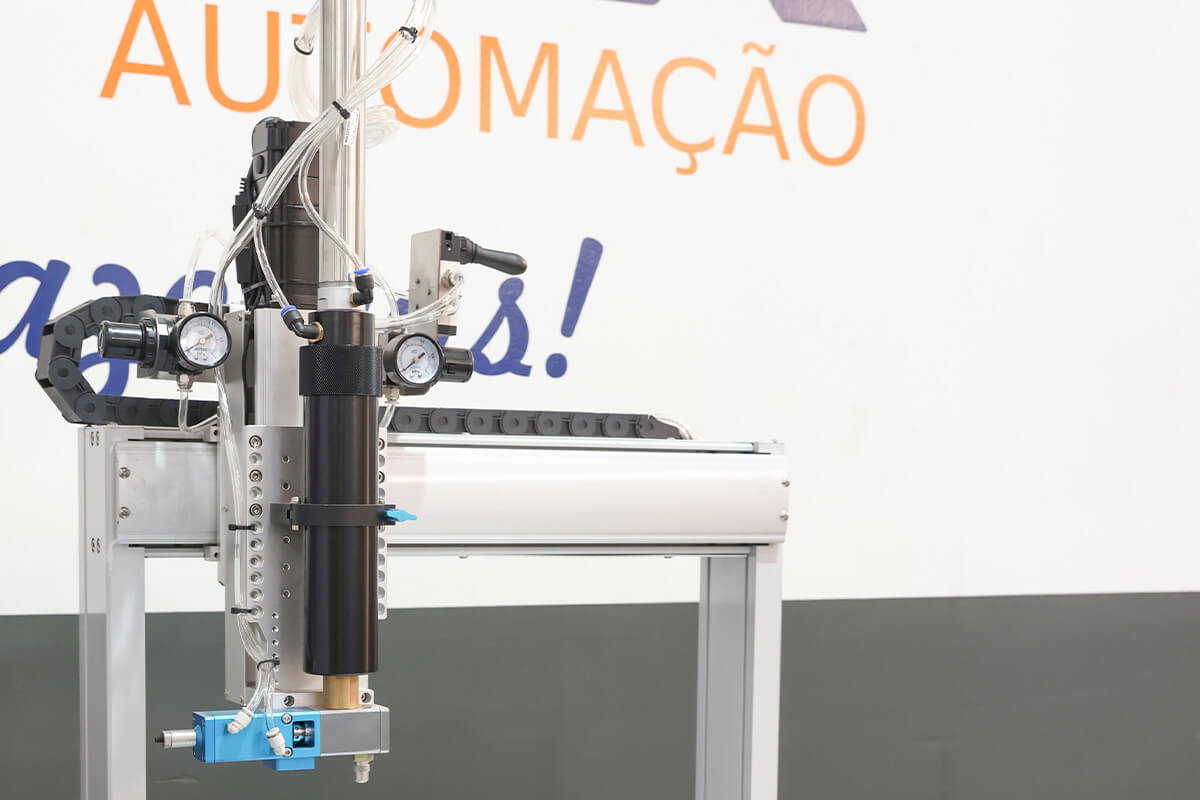robo de dosador de cola emax automacao