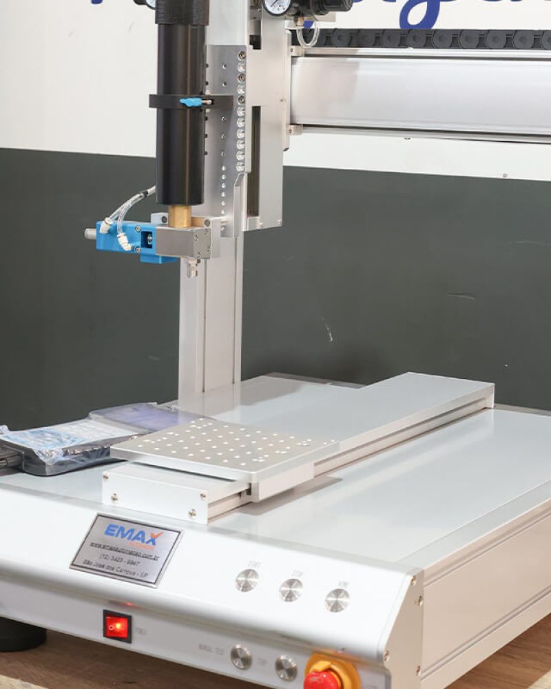 robo de dosador de cola emax automacao